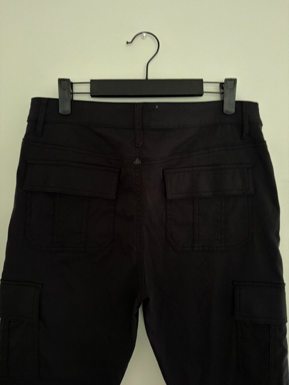 Prana Pants Women Black Cargo Skinny Stretch Casual 10 hiking travel fall - Picture 5 of 11